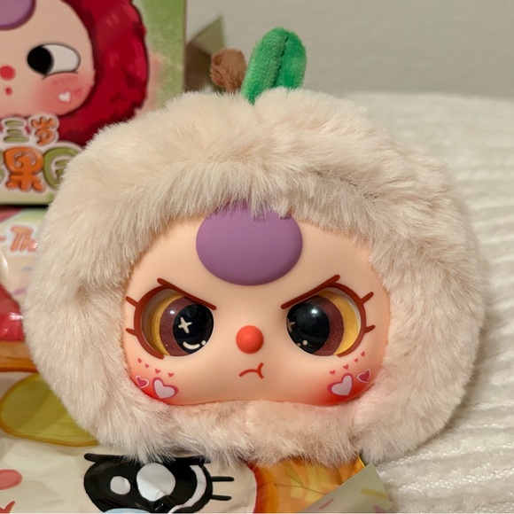 Baby Three RARE SPECIAL EYES Big Cute Plush Pendant Blind Box NEW Confirmed - Picture 2 of 8